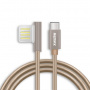 Кабель Remax Emperor RC-054a, USB - USB Type-C, золотой