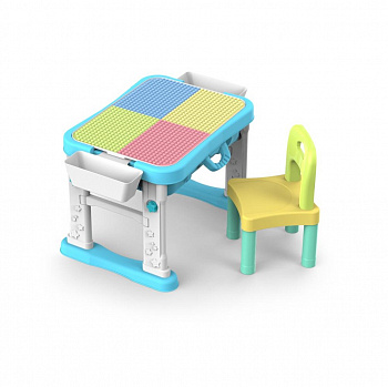 Развивающий стол конструктор Spring Flower 6 in 1 building blocks
