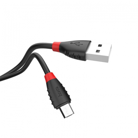 Кабель Hoco X27 Excellent USB - micro USB, 1.2 м черный