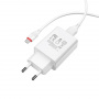 Комплект зарядки Micro USB Borofone BA21A QC3.0, 1 USB, Quick charge 3.0, 3А