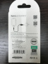 Кабель Hoco X23 Skilled USB - micro USB, 1 м белый