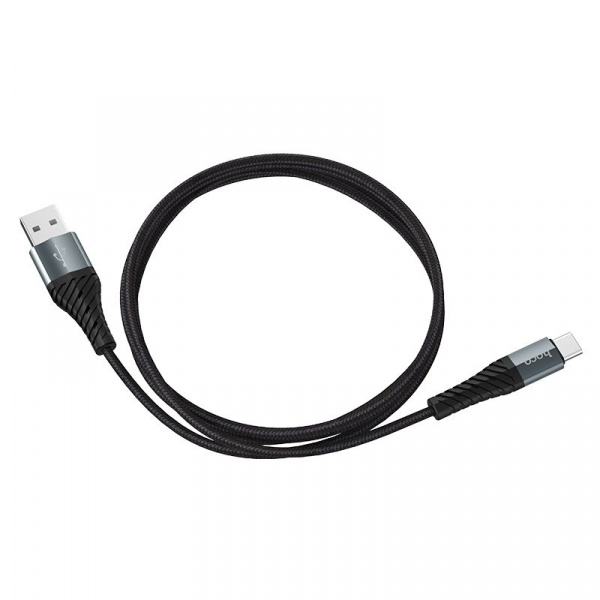 Кабель Hoco X38, USB - USB Type-C, 1 м, черный