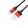 Кабель Borofone BX28 Dignity, lightning, 1 м, красный