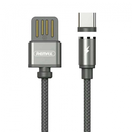 Кабель Remax RC-095a, USB - USB Type-C, 1 м, черный