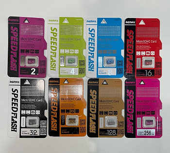 Карта памяти MicroSD Remax 256 ГБ