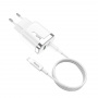 Зарядное устройство HOCO C79A Zeus, 3.1A, белый, Двойной порт USB/Type-C,PD3.0, QC3.0, кабель Type-C