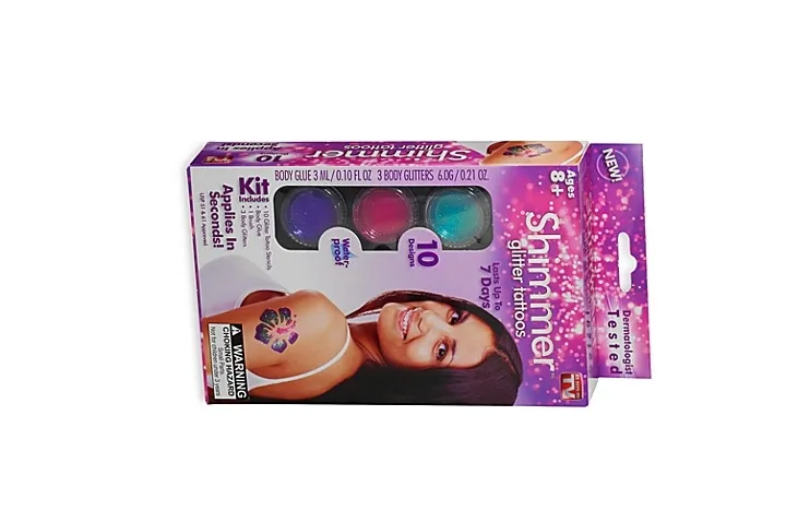 Блестящие татуировки Shimmer Glitter Tattoos